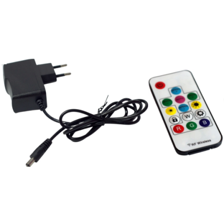 Short Spinning Staff Digital LED