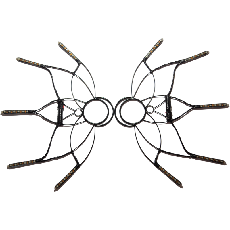 Medium Lotus Fans Digital LED