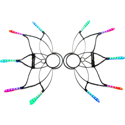 Medium Lotus Fans Digital LED