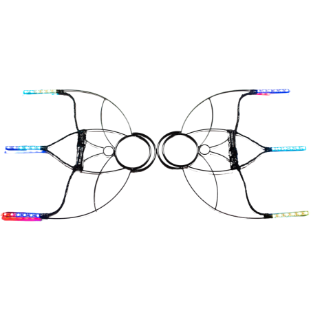 Small Lotus Fans Digital LED