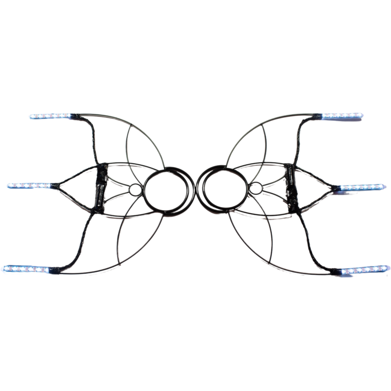 Small Lotus Fans Digital LED