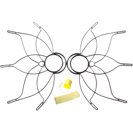 DIY Medium Lotus Fire Fans