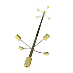 Dragon Fire Staff 10 Heads