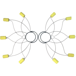 Medium Lotus Fire Fans