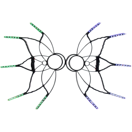 Medium Lotus Fans LED RGB